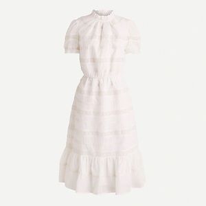 J. Crew Puff Sleeve Daisy Chain Dress